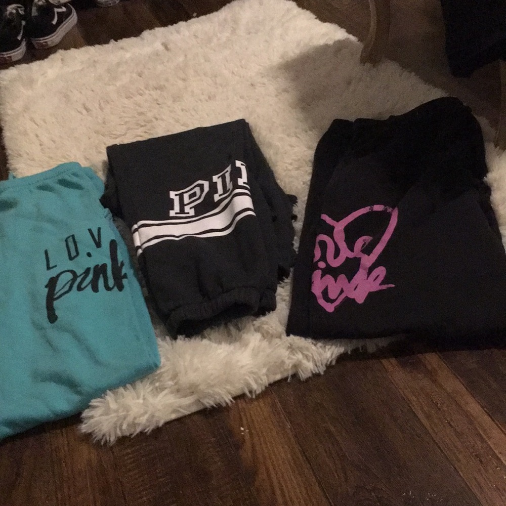 Lot of 3 campus joggers